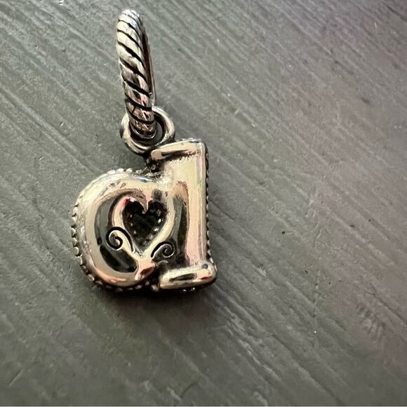 Brighton B D Silver Tone Charm for Necklace Bracelet - Picture 2 of 4